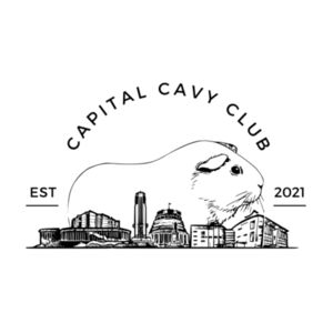 Capital Cavy Club Hoodie - Black Font Design