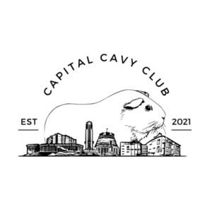 Capital Cavy Club T-Shirt - Black Font Design