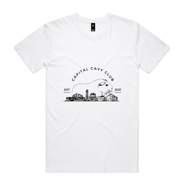 Capital Cavy Club T-Shirt - Black Font Thumbnail